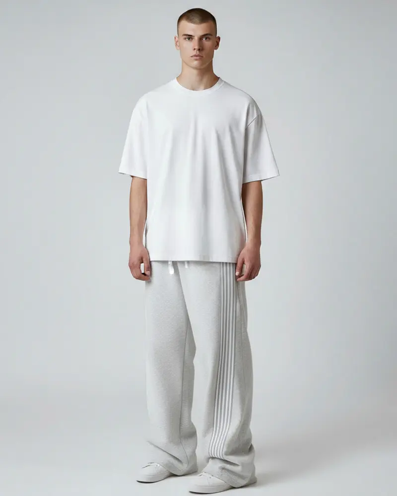 Ben | Herren Lässige Weite Hose