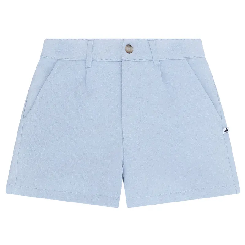 Bermuda Pleated Denim