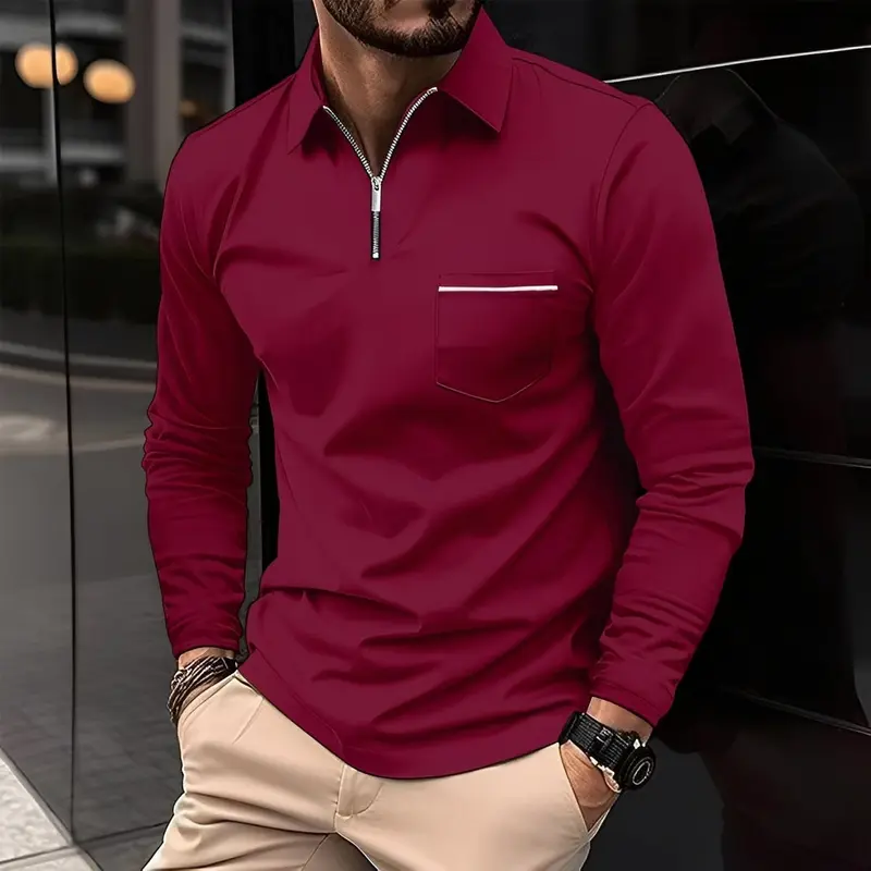 Bernard - Komfortables Langarmshirt