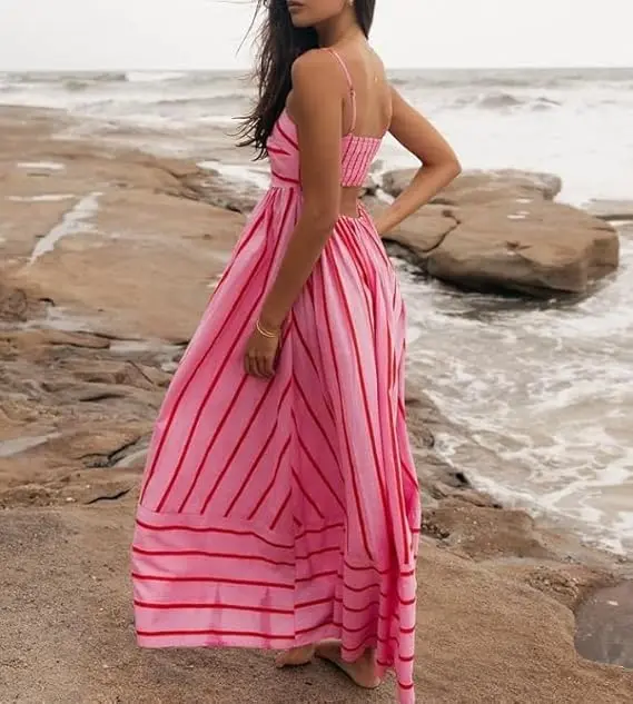 Bianca | Luftiges Maxi Kleid für laue Abende