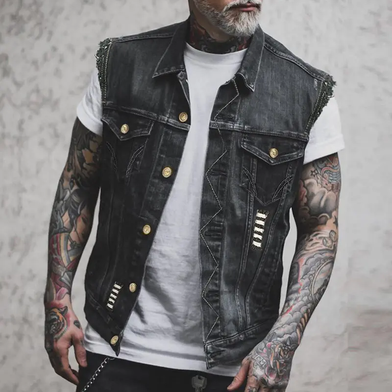 Bianca | Vielseitige Denim Weste