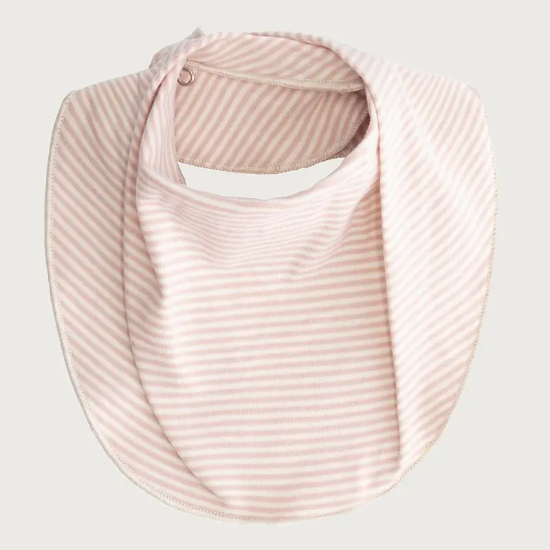 Bib Faded Pink Cream