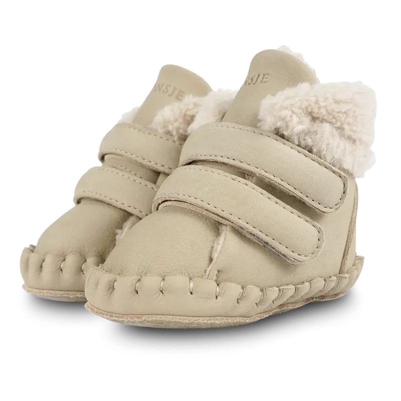 Bicker Booties | Taupe Nubuck
