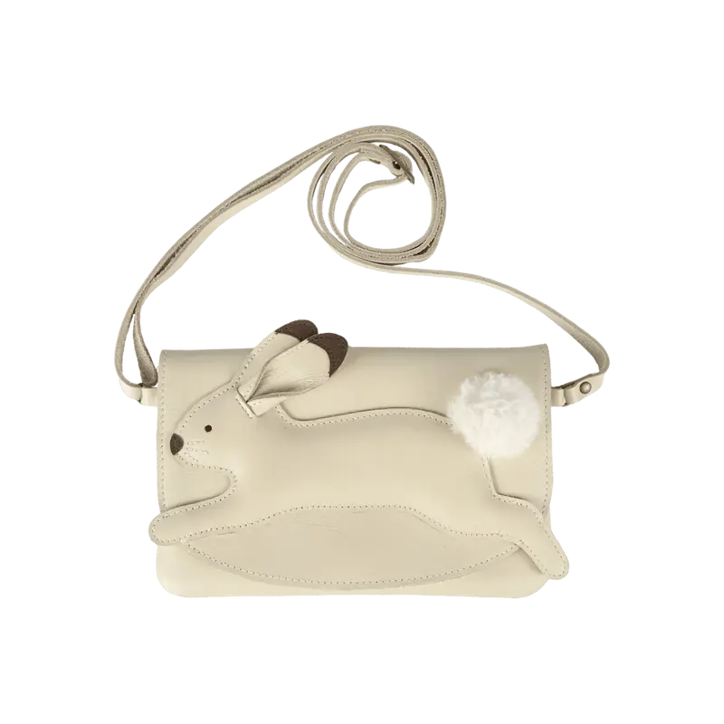 Binta Purse | Arctic Hare | Cream Leather