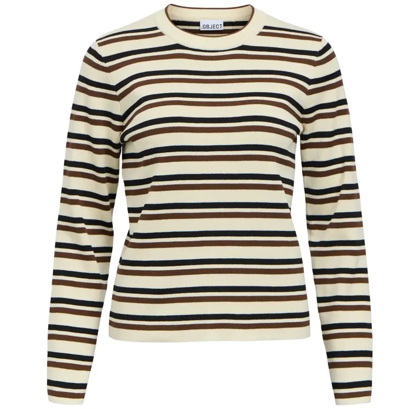 Birch gestreepte knit pullover Ester