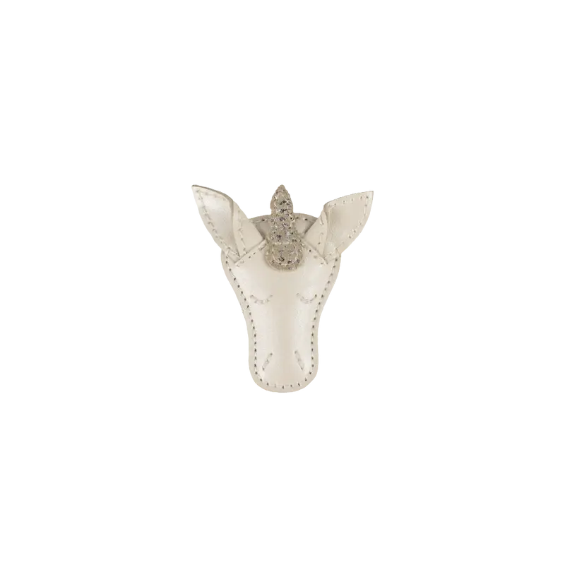 Blinc Clip | Unicorn | Off White Metallic Leather