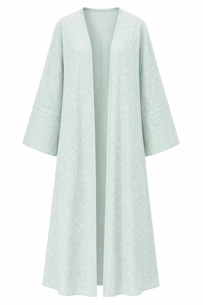 Bloom Abaya Teen-Sage