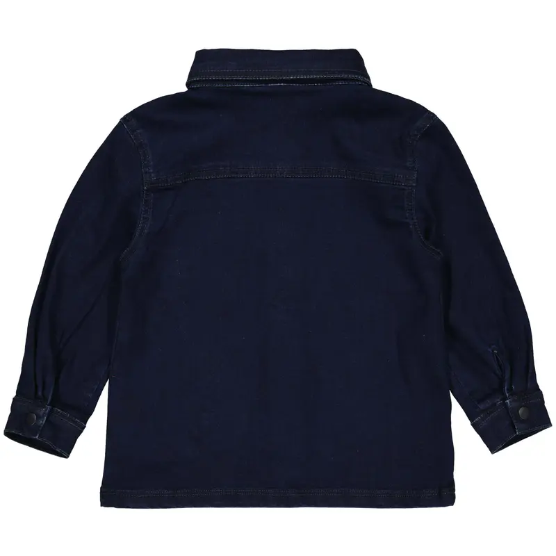 Blouse donkerblauw denim | Dark Blue Denim