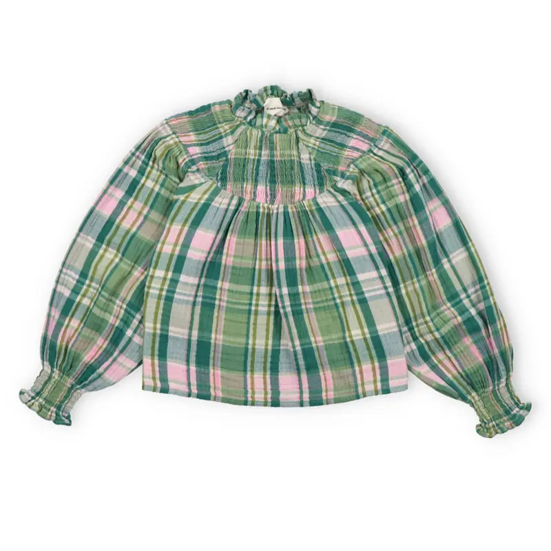 Blouse Greenland Garden Tartan