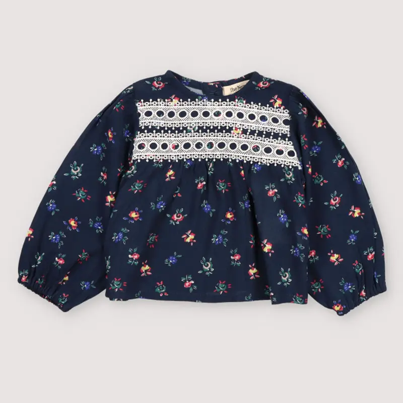Blouse Moon Mini Blossom Midnight Navy Baby