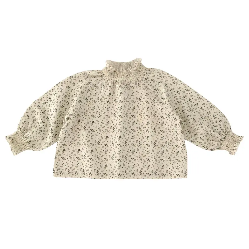 Blouse Smocked Floral