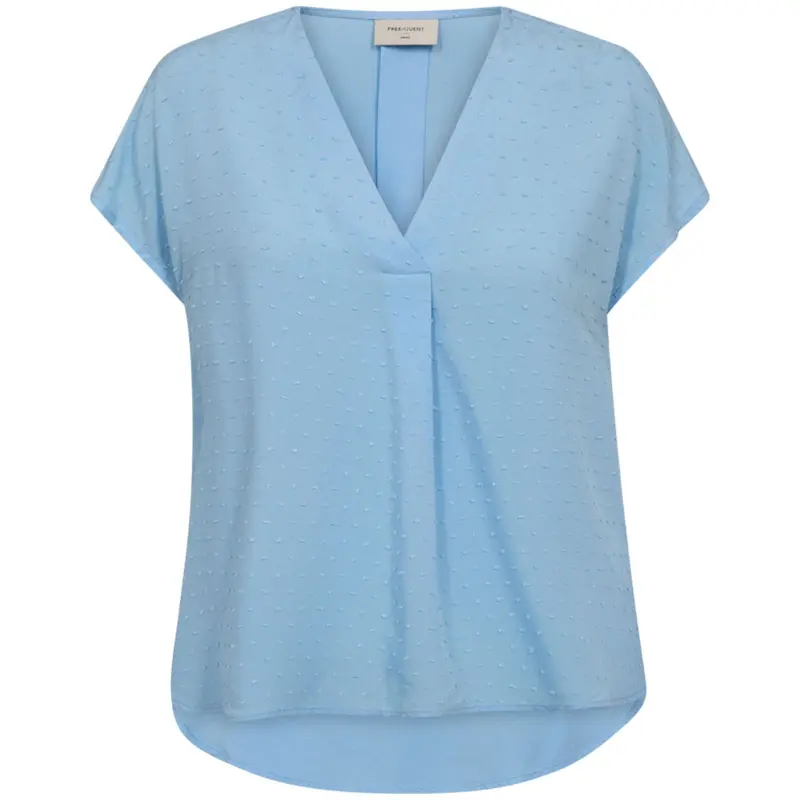 Blue Bell geprinte dobby blouse Kalya