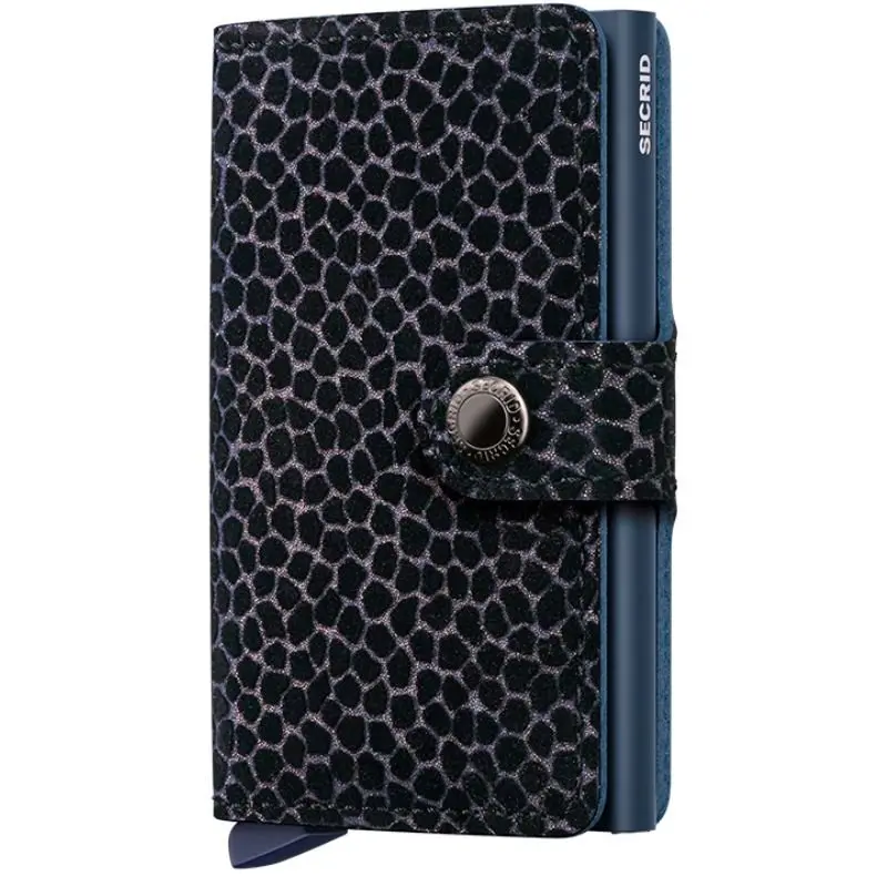 Blue miniwallet Giraffina