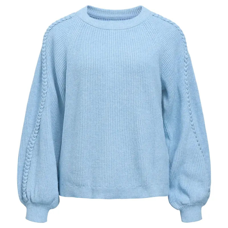 Blue Shadow regular knit pullover Hannah