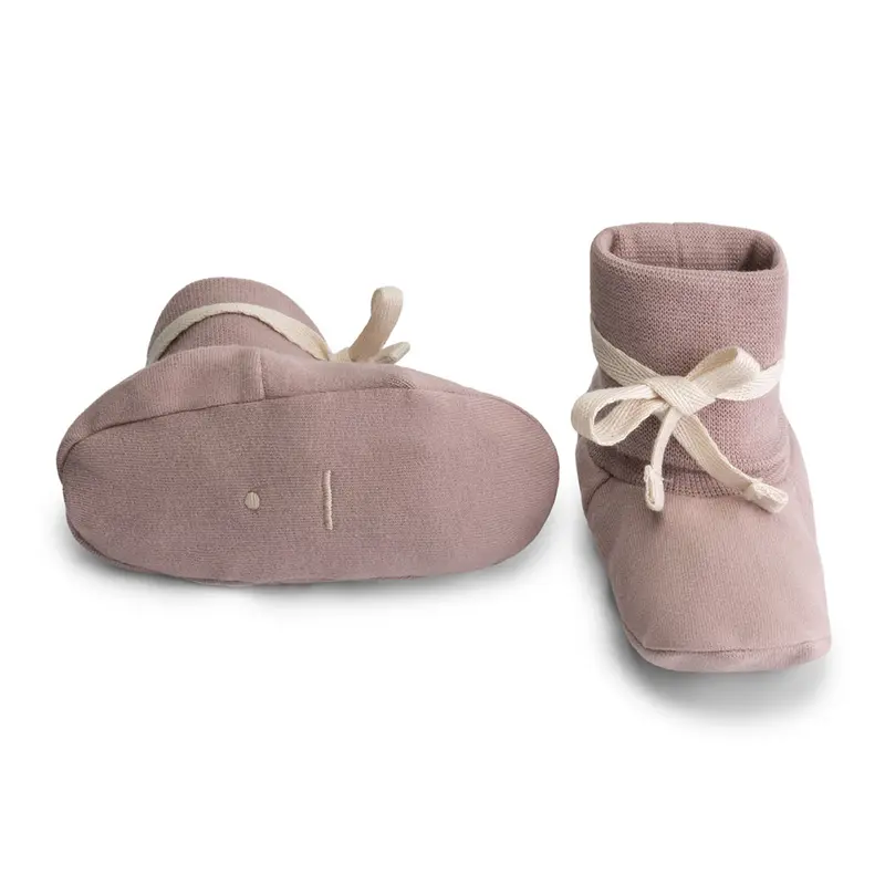 Booties Ribbed Berry