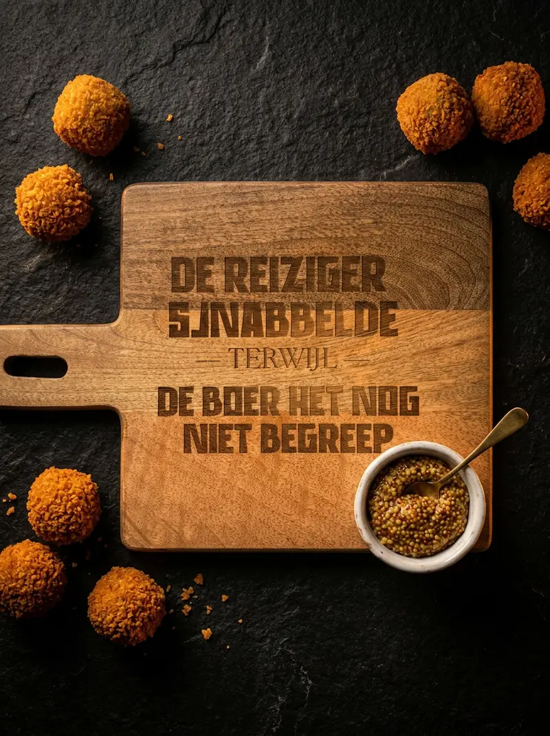 Borrelplank — De Reiziger Sjnabbelde