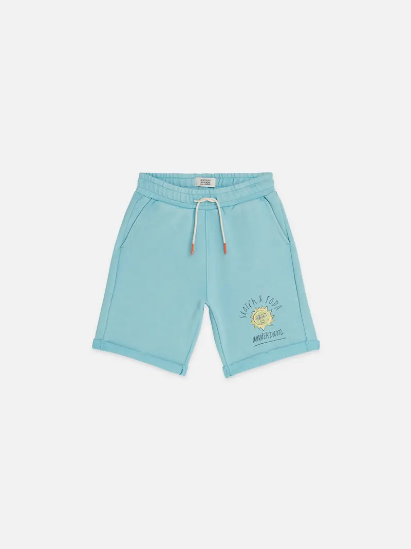 Boys' Artwork Relaxedfit Washed Sweatshorts