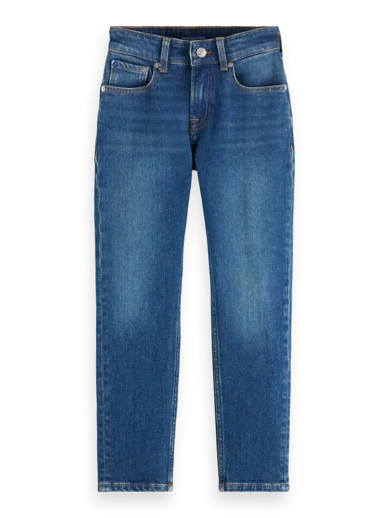 Boys' Essentials — Dean Loose Tapered Jeans Classic Blue