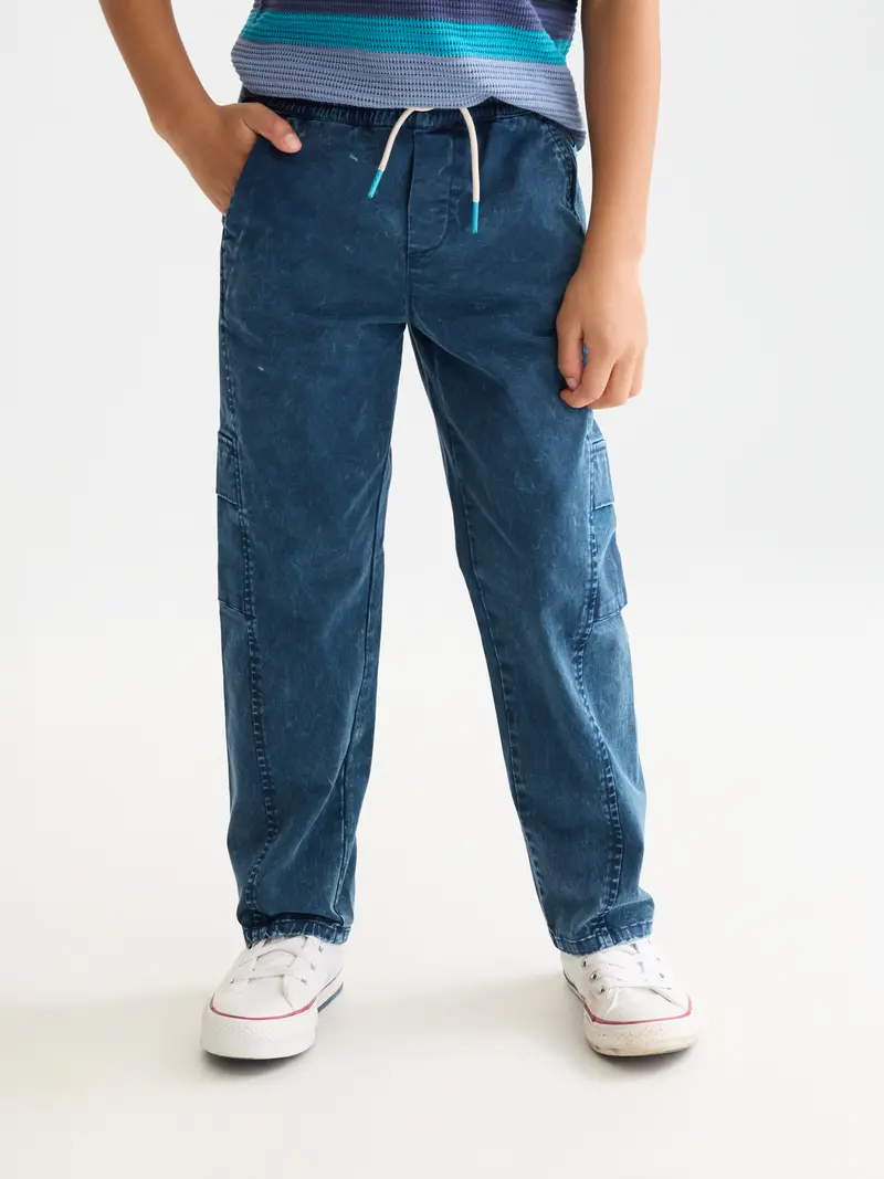 Boys' Lightweight Garmentdyed Straightfit Pant