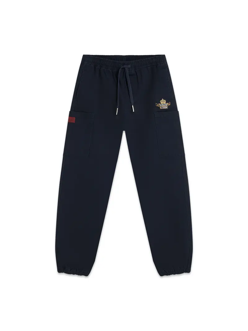 Boys' Twill Cargo Jogger