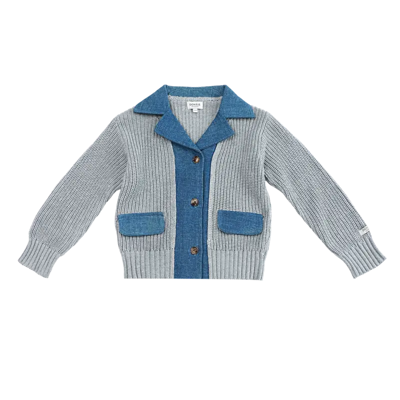 Bramwell Cardigan | Silver Grey Melange