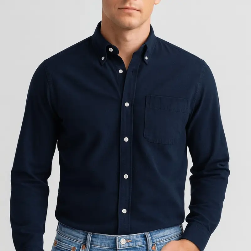 Brandon | Herren Klassisches Button-Down Hemd