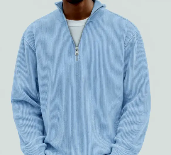 Brenvik | Herren Strickpullover mit Reißverschluss