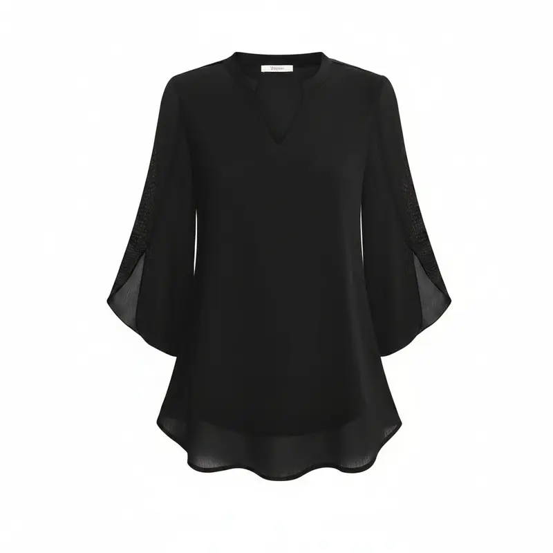 Brianna - Weit geschnittene Bluse mit eleganter Form