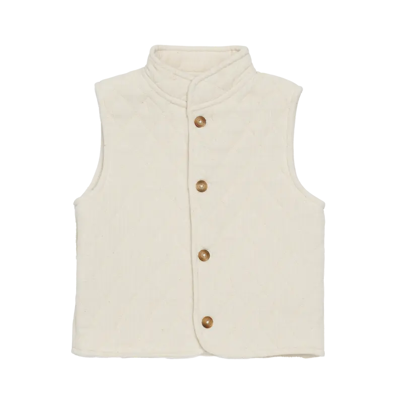 Brieck Waistcoat | Warm White