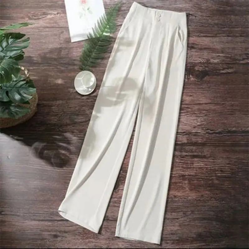 Brigid | Damen Weite Hose Hohe Taille