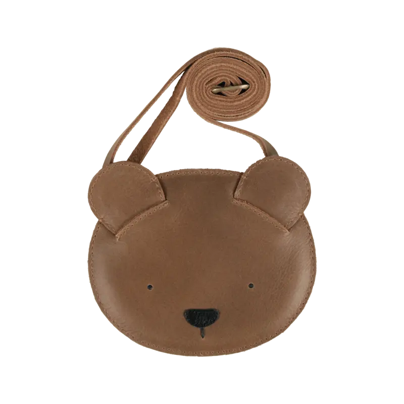 Britta Classic Purse | Bear | Cognac Classic Leather