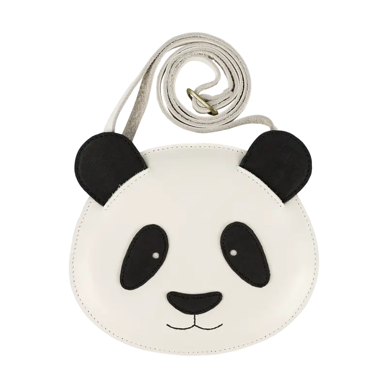 Britta Classic Purse | Panda | Off White Leather