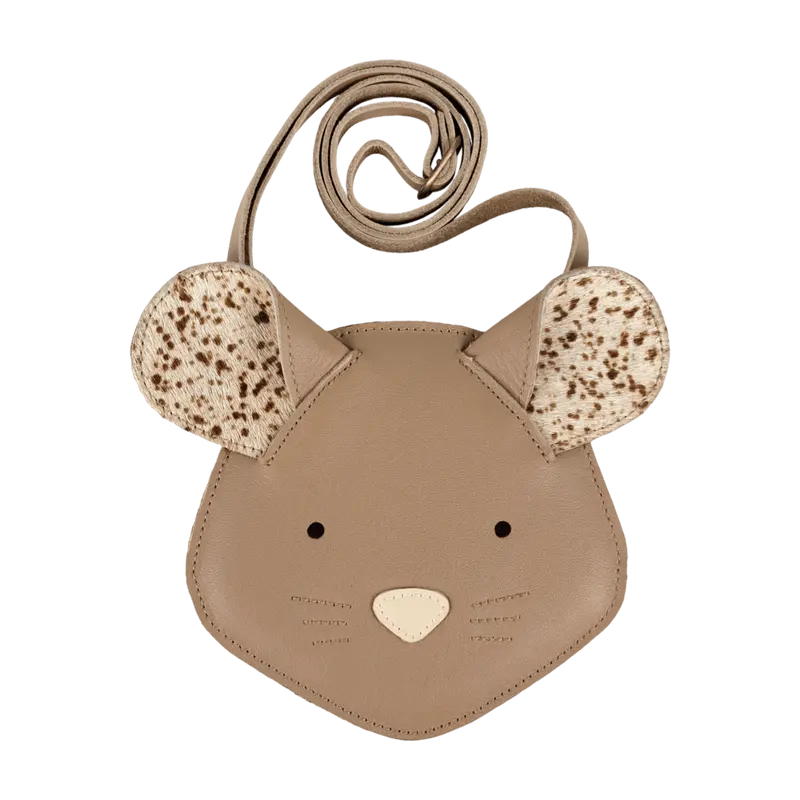 Britta Exclusive Purse | Mouse | Praline Leather