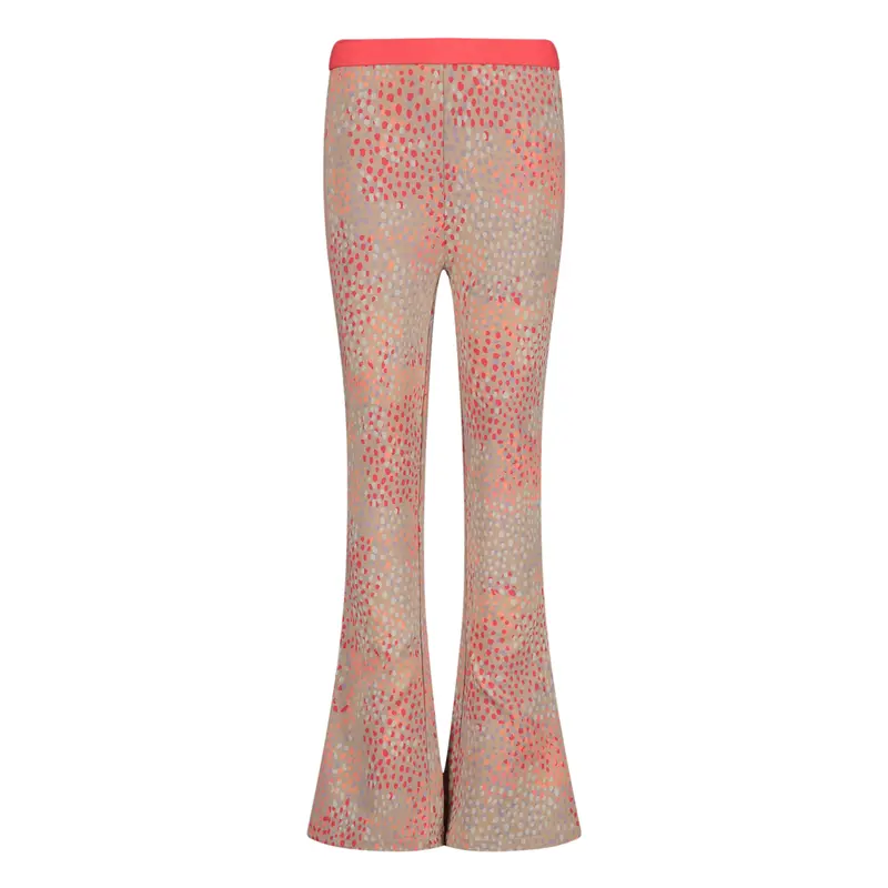 Broek Beige met stippen | AOP Multi Dot