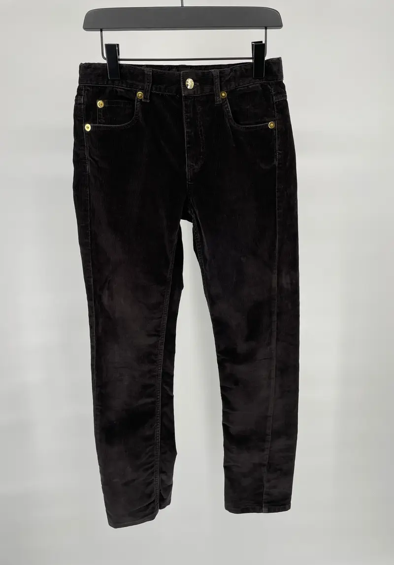 Broek Rib Bruin Maat 128 / 134