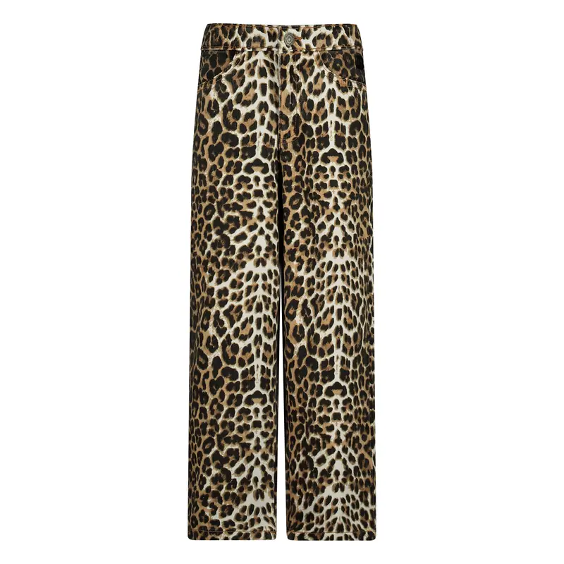 Broek tijgerprint | AOP Brown Animal