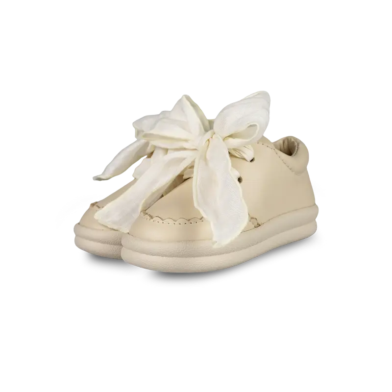 Brookli Sneakers | Cream Leather