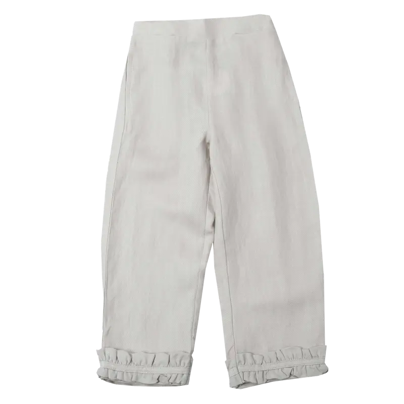 Buriffe Trousers | White Almond