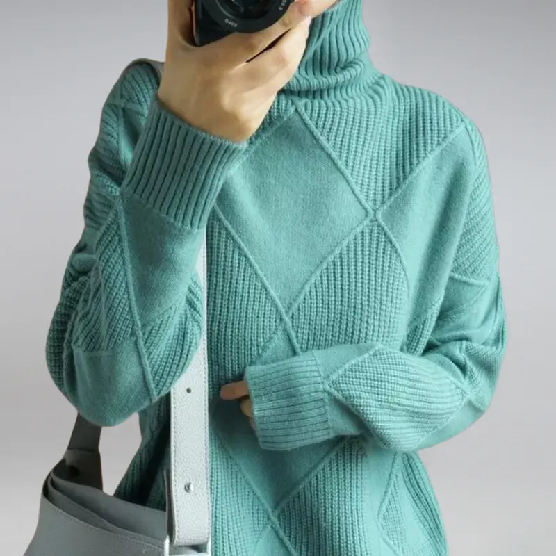 Camille - Damen Rollkragenpullover