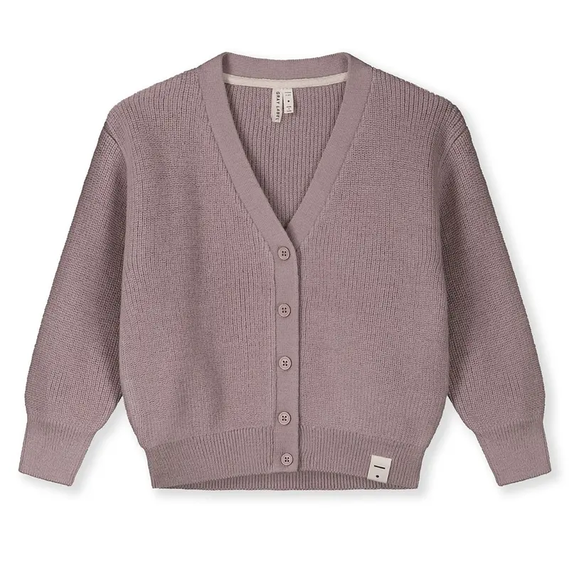 Cardigan Knitted Berry