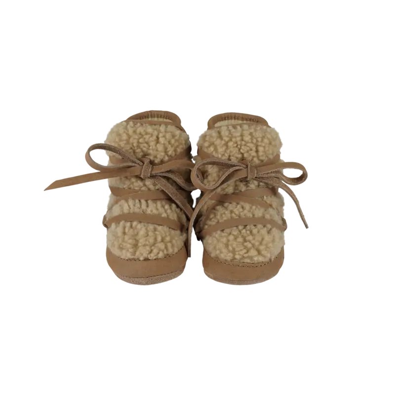 Cassi Booties | Truffle Nubuck