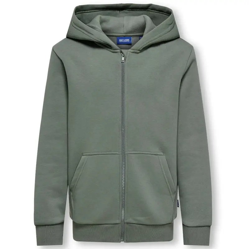 Castor Gray sweat hoodie vest Ceres
