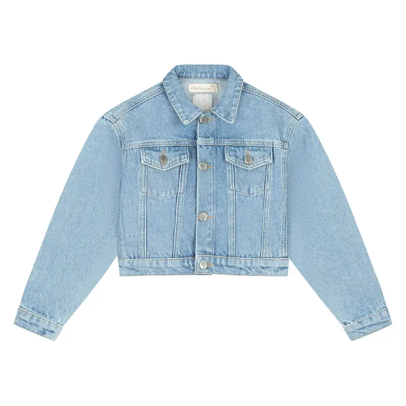 Charlie Petite | Goa Jacket - Mini | Mid Blue