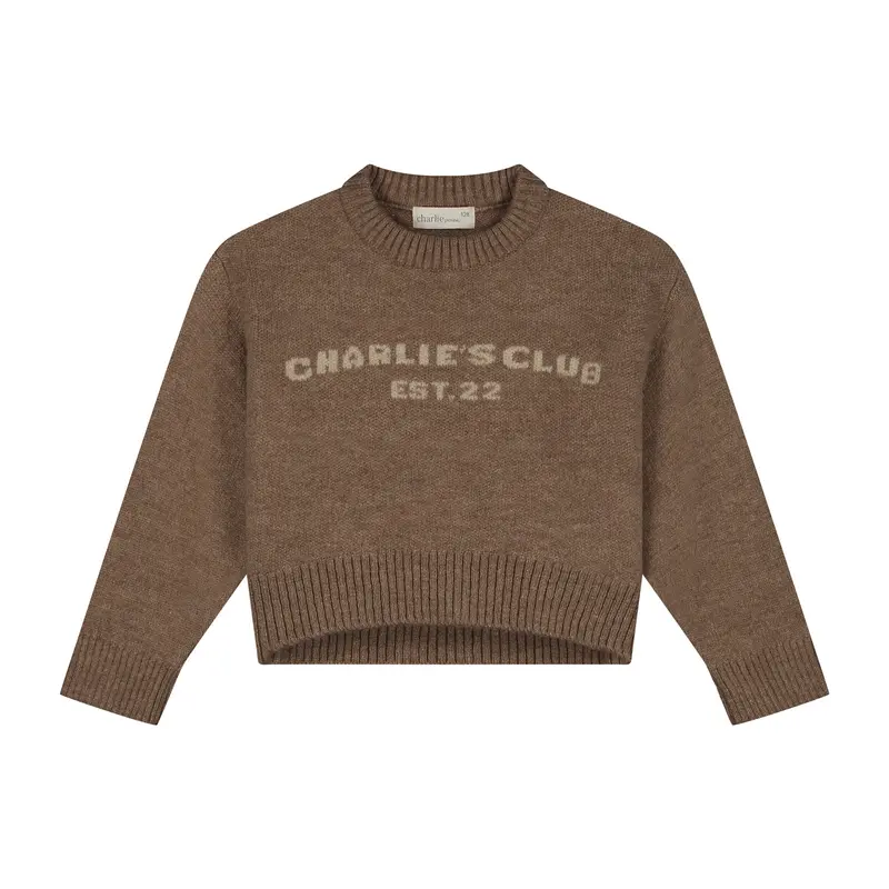 Charlie Petite | Joan Sweater | Light Brown