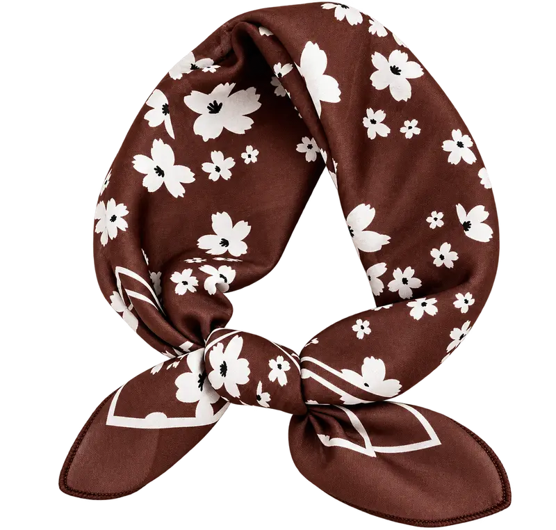 Charlie Petite | Lily Scarf | Brown