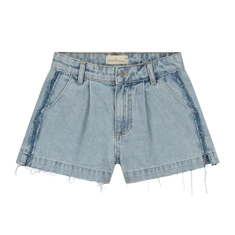 Charlie Petite | Mia Short - Mini | Light Snow Wash