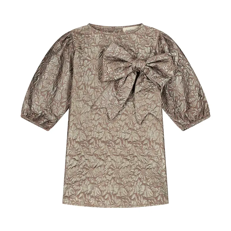 Charlie Petite | Nala Dress | Rosé/Gold