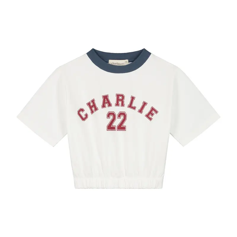 Charlie Petite | Nicky T-Shirt | Ecru