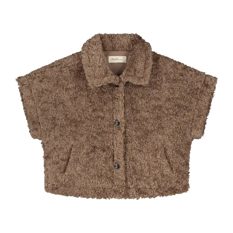 Charlie Petite | Nine Gilet | Brown