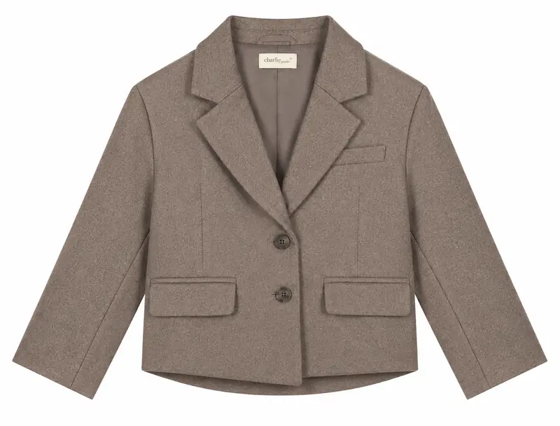 Charlie Petite | Olivia Blazer | Brown